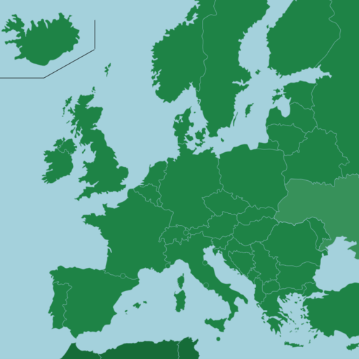 Países de Europa Juego Mapa Mod
