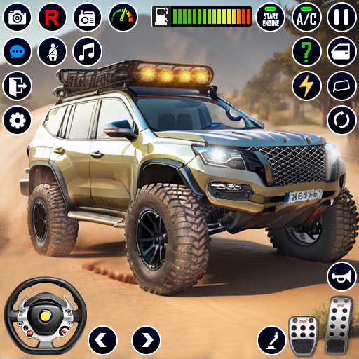Offroad SUV Jeep Driving Games Mod