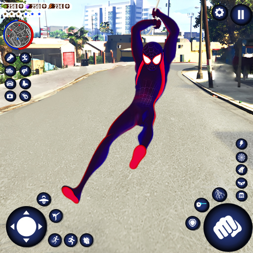 Miami Rope Hero Spider Games Mod